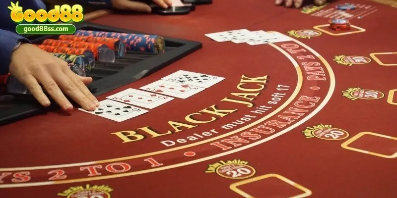 Blackjack Good88 - Tổng hợp các trường hợp thắng ngay 4 Quy định các hành động và tính điểm cụ thể trong bài Blackjack
