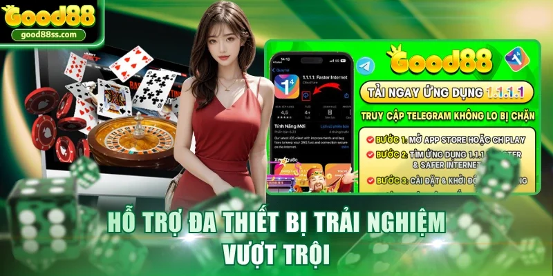 Hỗ trợ đa thiết bị trải nghiệm vượt trội